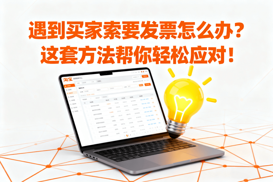 【电商】淘宝商家遇到买家索要发票怎么办？这套方法帮你轻松应对！