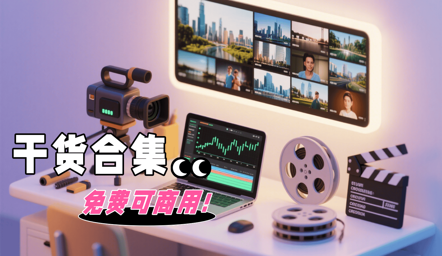 【干货合集】免费可商用!视频创作者必须知道的素材网站大全,解决你99%的素材需求-轻创业指南_活动策划_自媒体素材资源站嘉文资源站